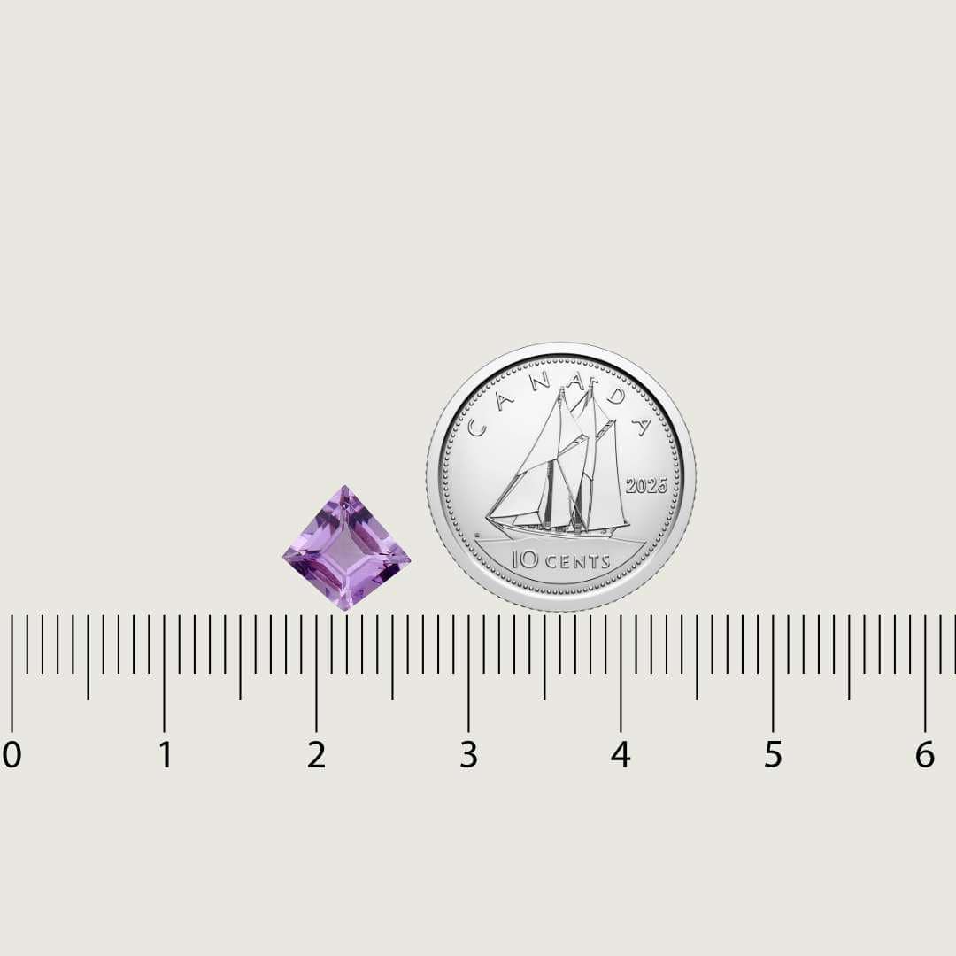 Mathieu Blanchard Améthyste Naturel Taille Bouclier