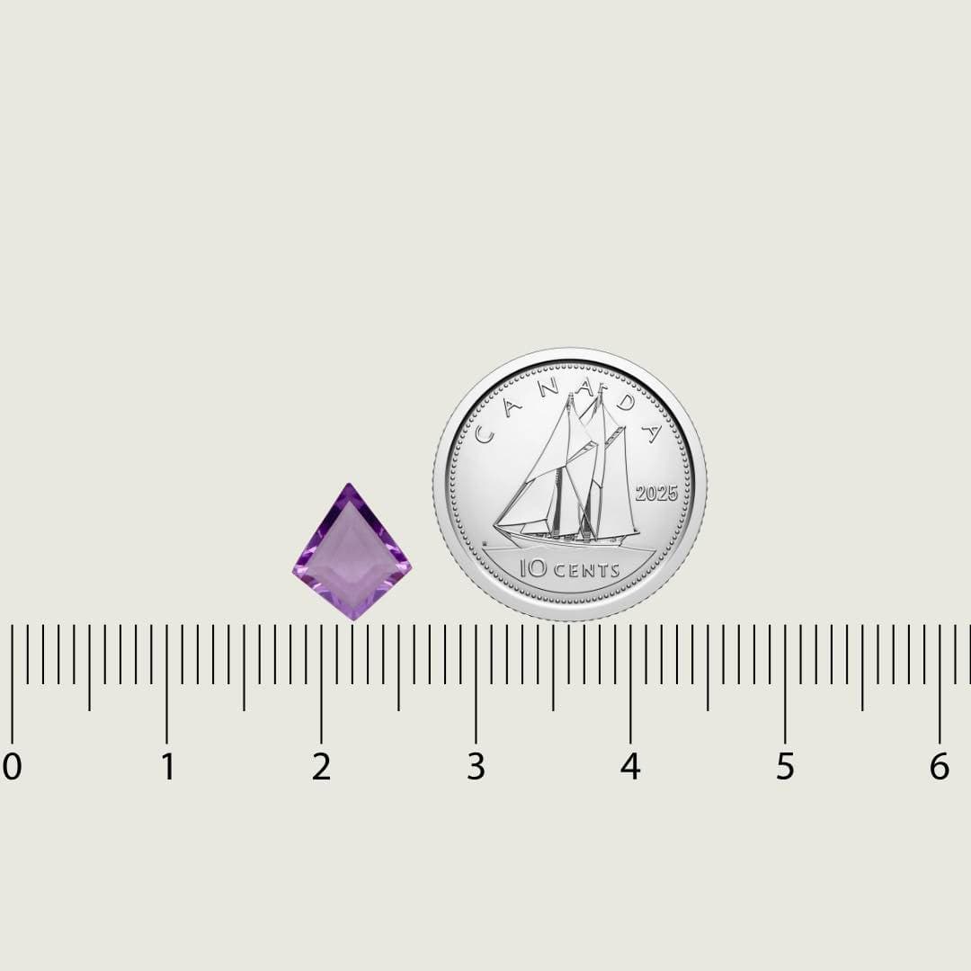 Mathieu Blanchard Améthyste Naturel Taille Bouclier