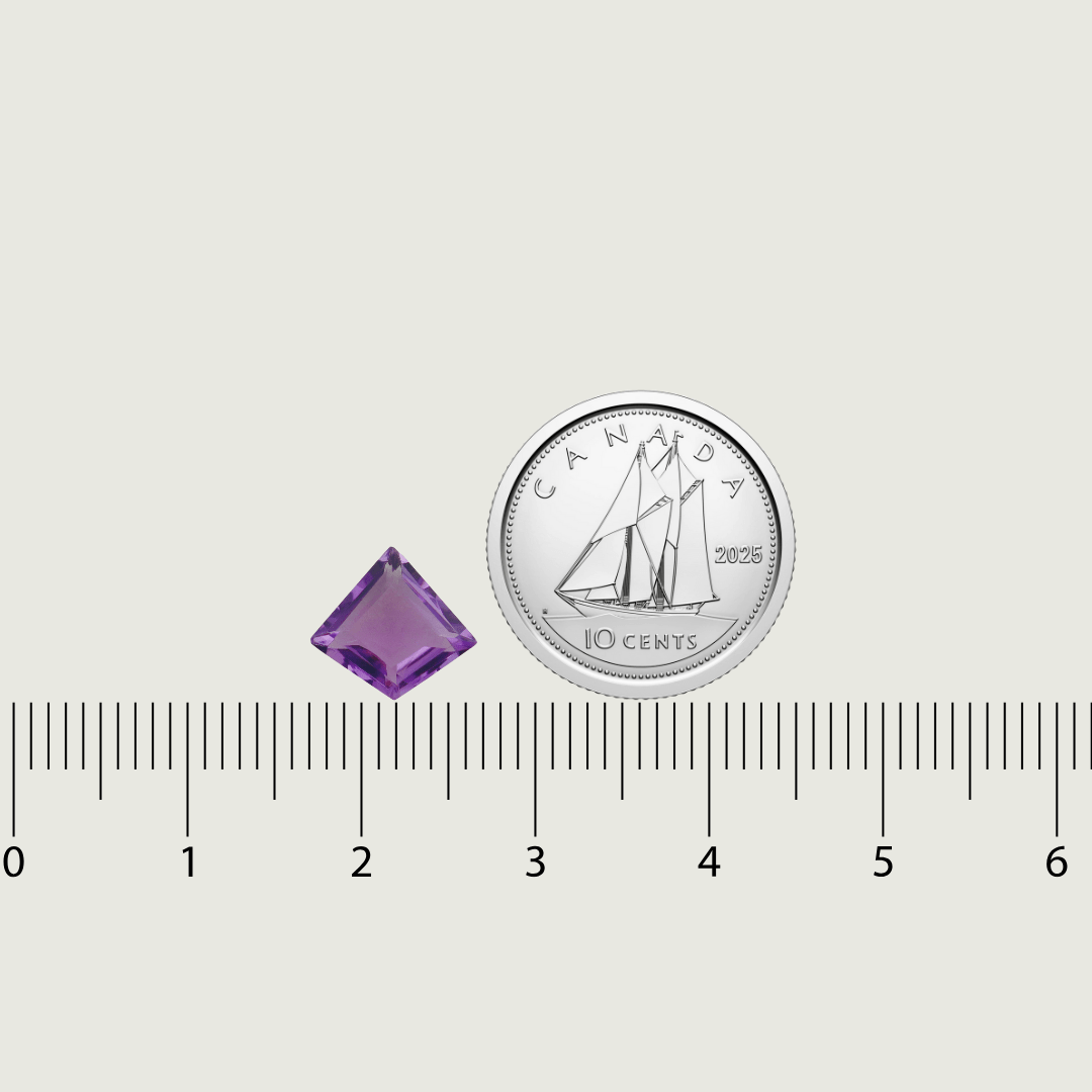 Mathieu Blanchard Améthyste Naturel Taille Bouclier