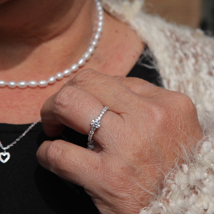 Mathieu Blanchard Bagues Bague Éclat en argent sterling