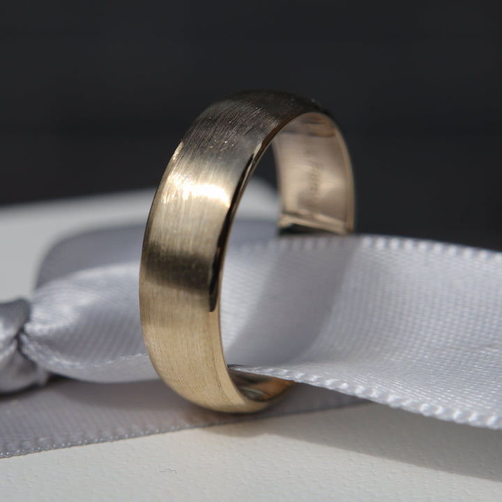 Mathieu Blanchard Bagues Bague jonc Classique en or 10K