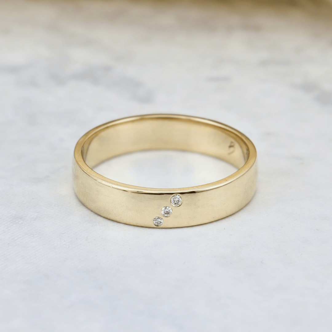 Mathieu Blanchard Bagues Bague Jonc Diago en Diamants