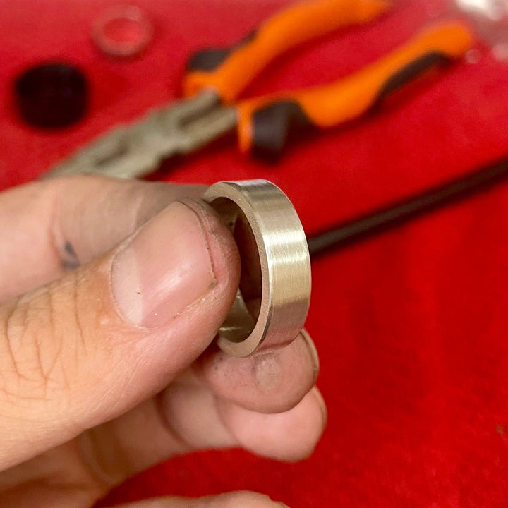 Mathieu Blanchard Bagues Bague jonc Le massif en argent sterling