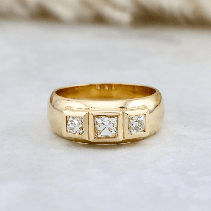 Mathieu Blanchard Bagues Bague Princesse en or 14K - 18K ou platine et diamants