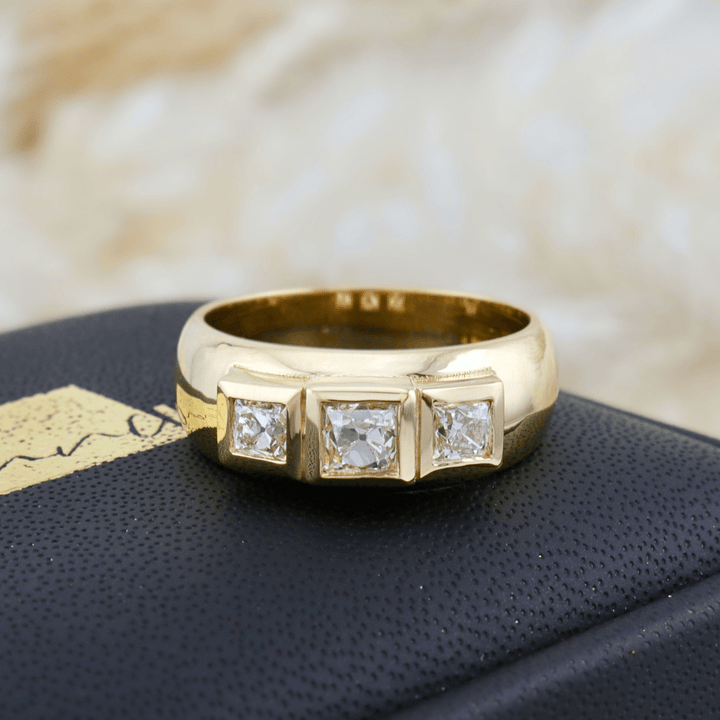 Mathieu Blanchard Bagues Bague Princesse en or 14K - 18K ou platine et diamants