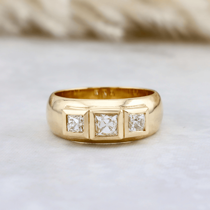 Mathieu Blanchard Bagues Bague Princesse en or 14K - 18K ou platine et diamants