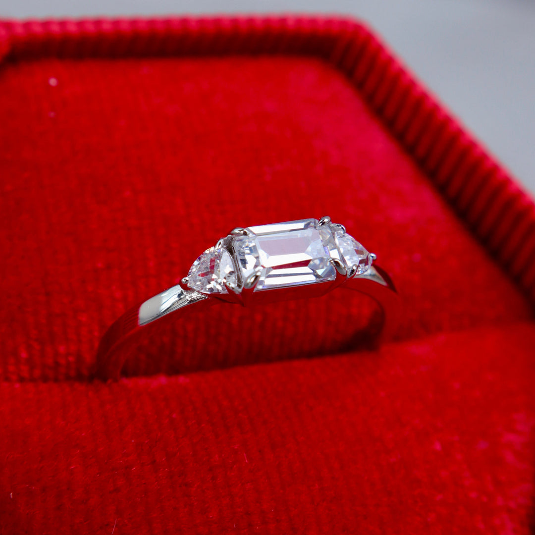 Mathieu Blanchard Bagues Bague Prisme en argent sterling