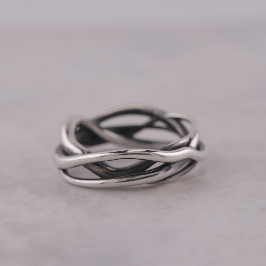 James Avery Infinity Sterling shops Silver ring (8)