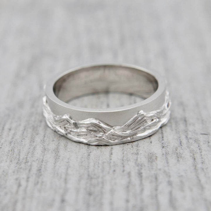Mathieu Blanchard Bagues Bague Rocheuses canadiennes en argent sterling