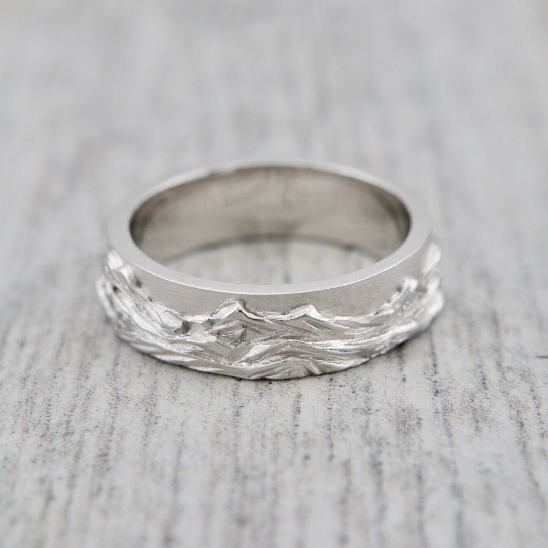 Mathieu Blanchard Bagues Bague Rocheuses canadiennes en argent sterling