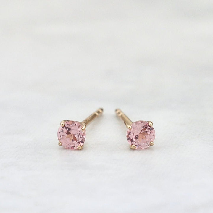 Mathieu Blanchard Boucles d'oreilles Boucles d'oreilles Classiques en or jaune 14K et saphirs