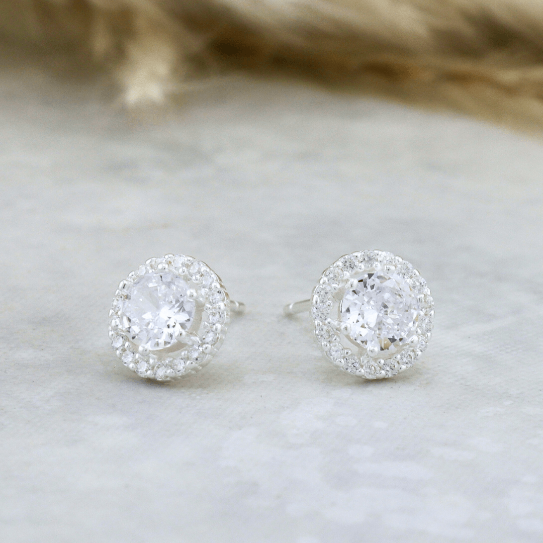 Mathieu Blanchard Boucles d'oreilles Boucles d'oreilles Halo en argent sterling