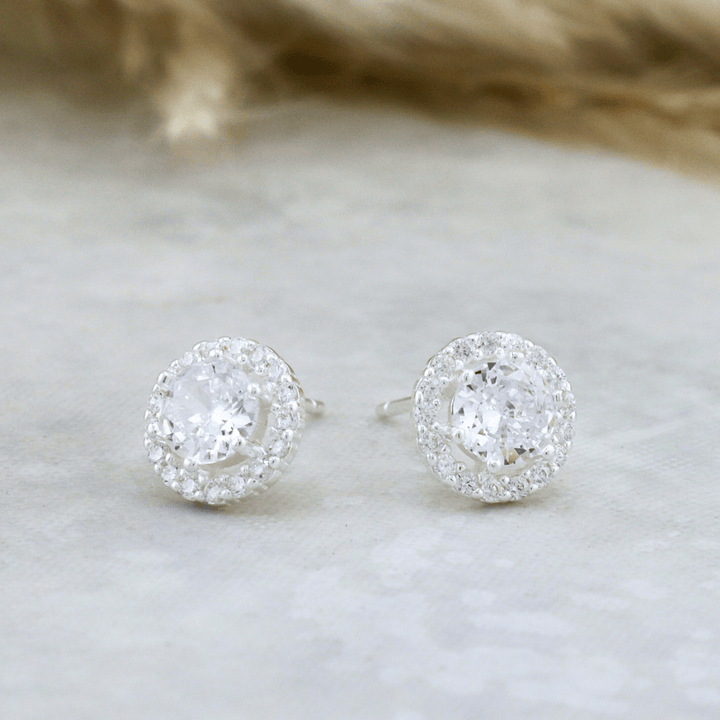 Mathieu Blanchard Boucles d'oreilles Boucles d'oreilles Halo en argent sterling