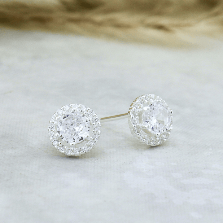 Mathieu Blanchard Boucles d'oreilles Boucles d'oreilles Halo en argent sterling