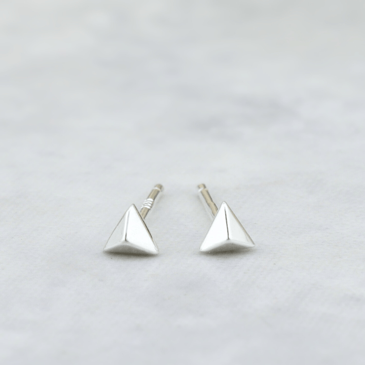 Mathieu Blanchard Boucles d'oreilles Boucles d'oreilles Mini Pyramides en argent sterling