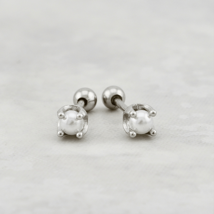Mathieu Blanchard Boucles d'oreilles Boucles d'oreilles Perles en argent sterling