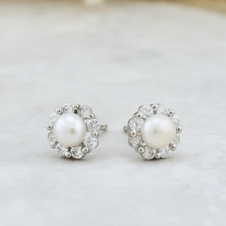 Mathieu Blanchard Boucles d'oreilles Boucles d'oreilles Perles en argent sterling