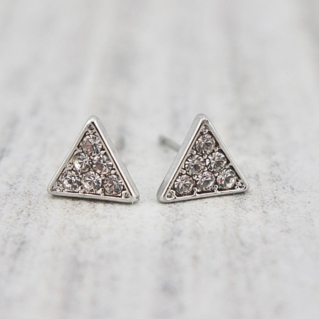 Mathieu Blanchard Boucles d'oreilles Boucles d'oreilles Triangles en acier