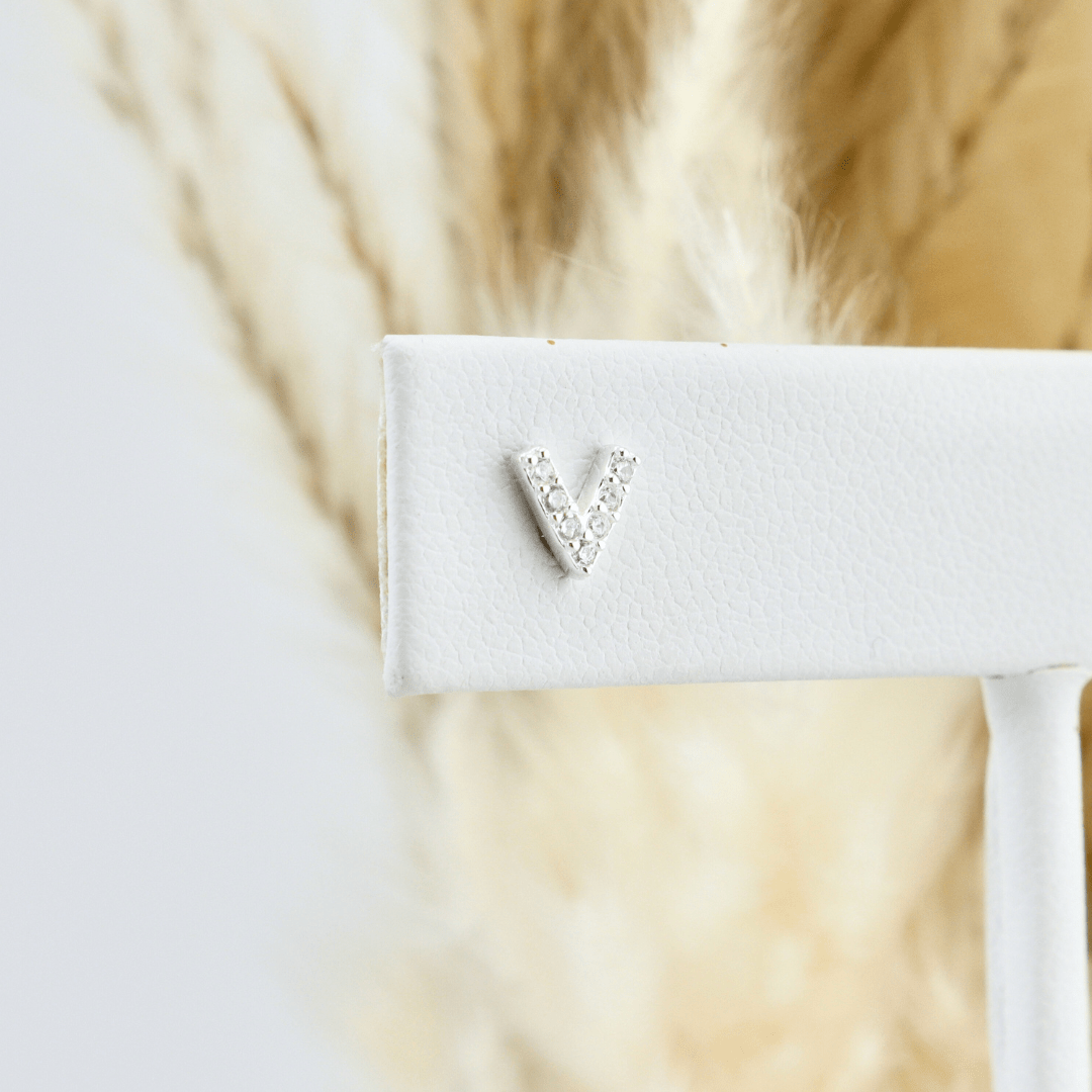 Mathieu Blanchard Boucles d'oreilles Boucles d'oreilles V en argent sterling