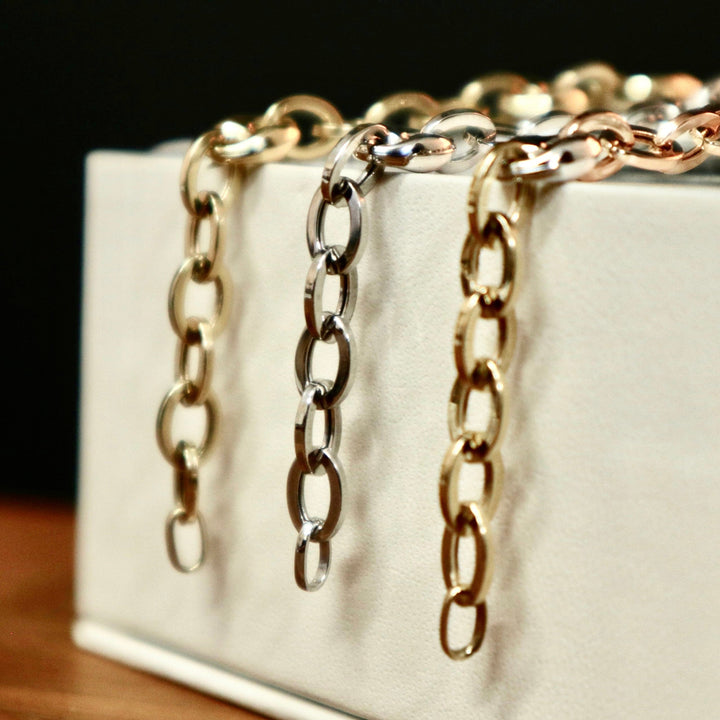 - Bracelets Bracelet Grain de café en or 10K
