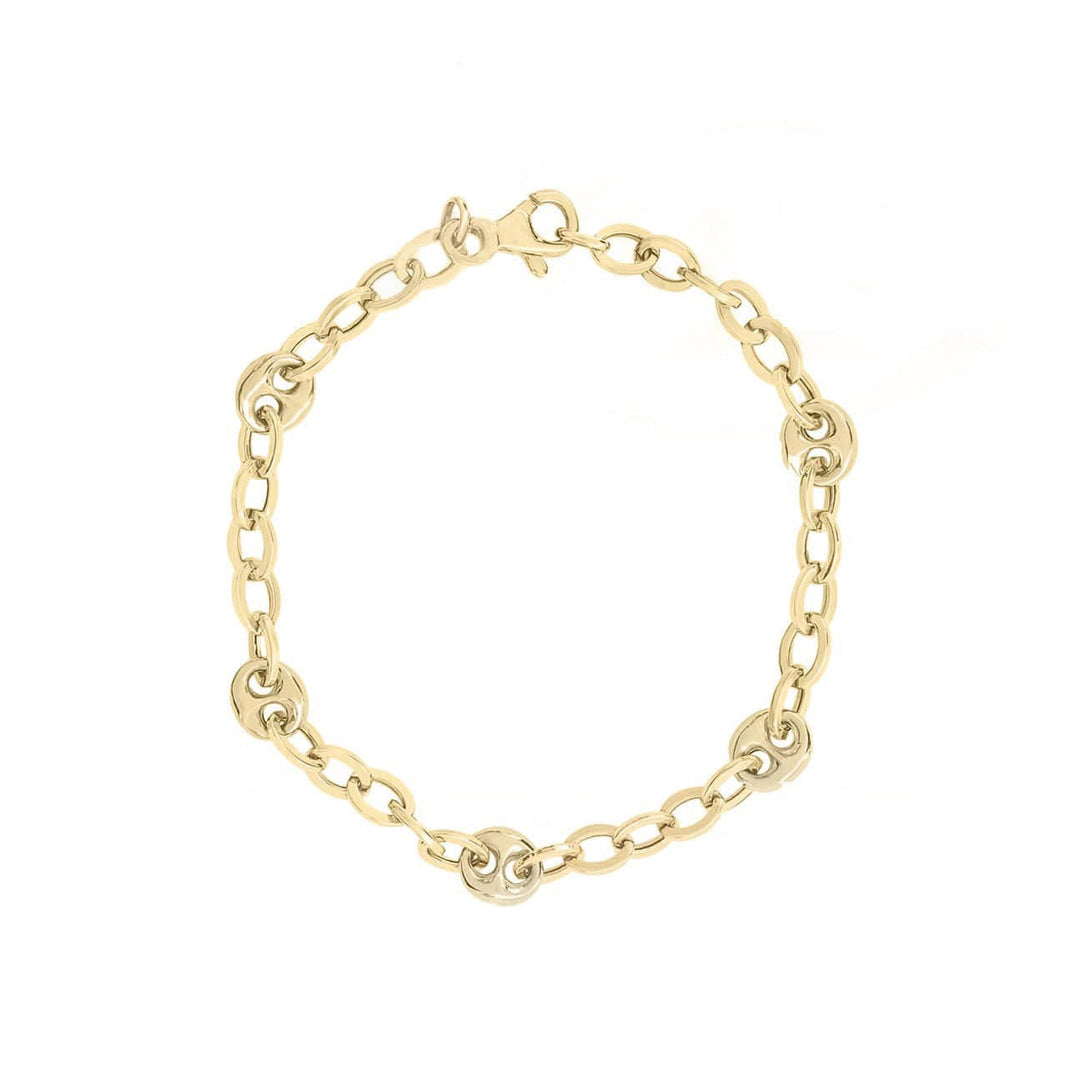 - Bracelets Bracelet Grain de café en or 10K
