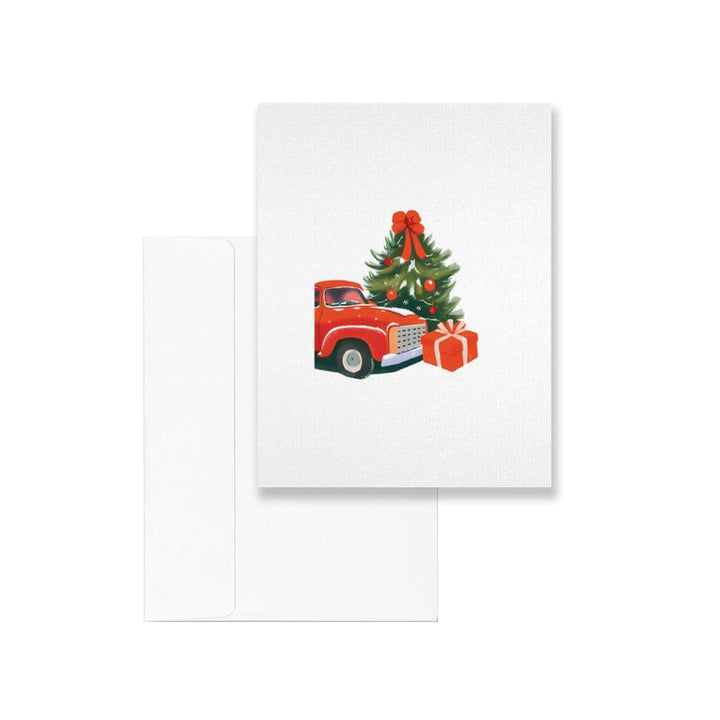 Mathieu Blanchard Carte de souhaits Camion festif