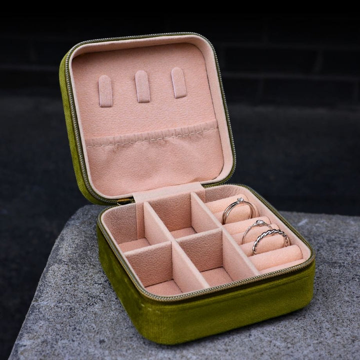 Mathieu Blanchard Vert Coffret à bijoux vert