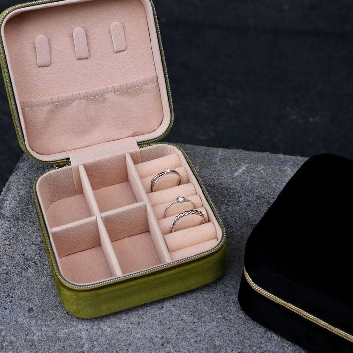 Mathieu Blanchard Vert Coffret à bijoux vert