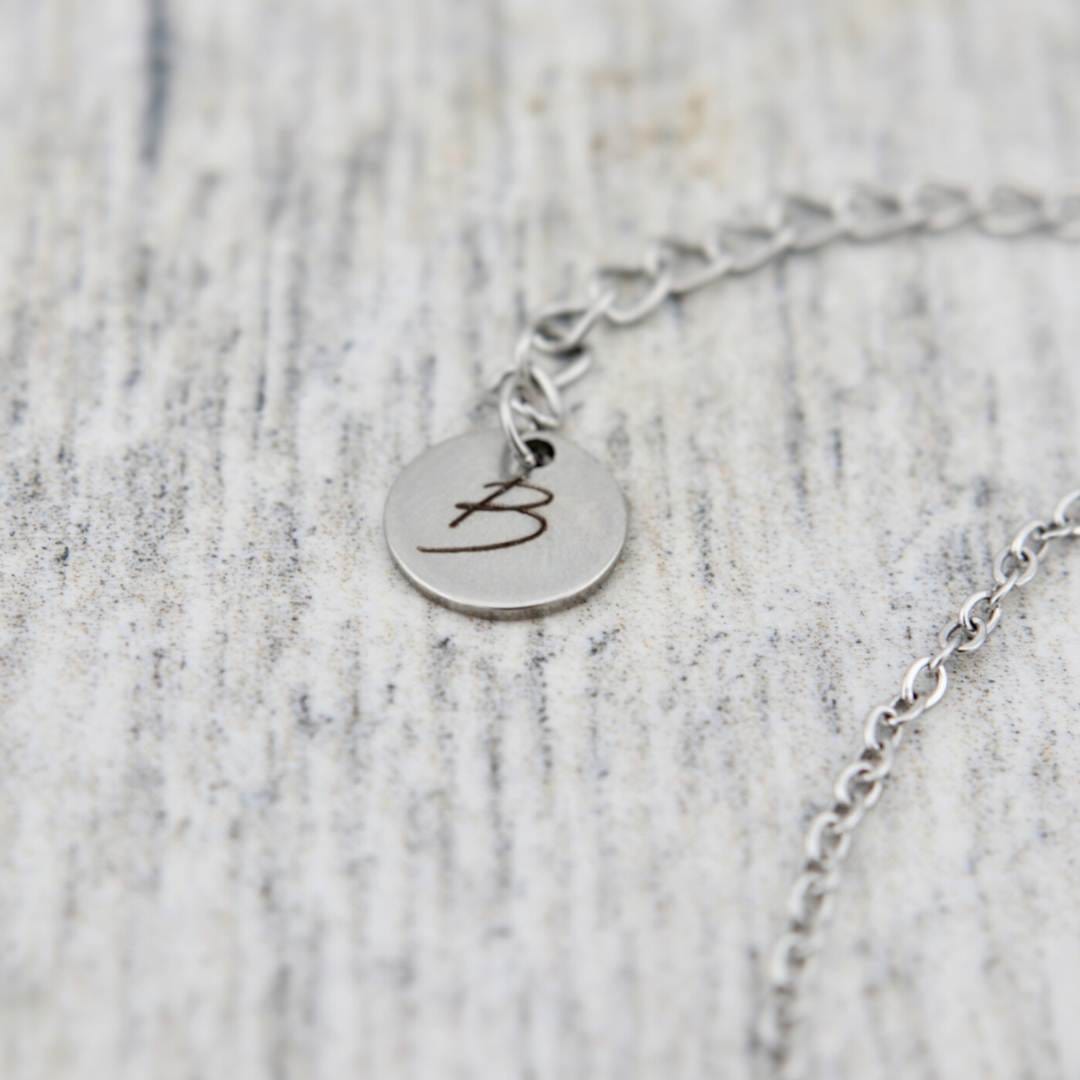Mathieu Blanchard Pendants Argent Collier Classique en acier