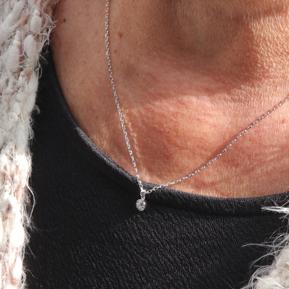 Mathieu Blanchard Collier Classique en argent sterling