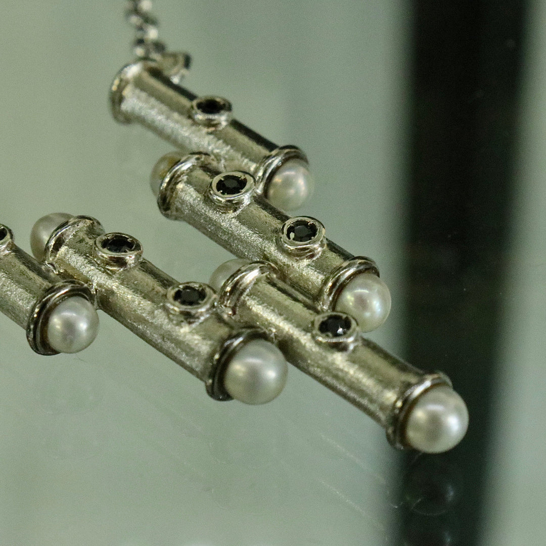 Soëli Sieper Colliers 18 pouces / Argent sterling Collier Conquête en argent sterling et perles