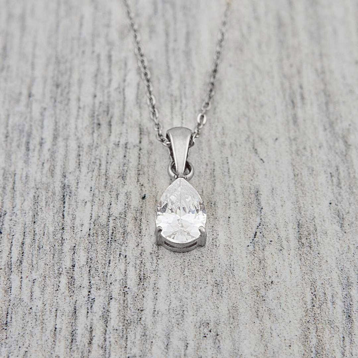 Mathieu Blanchard Pendants Argent Collier Goutte en acier