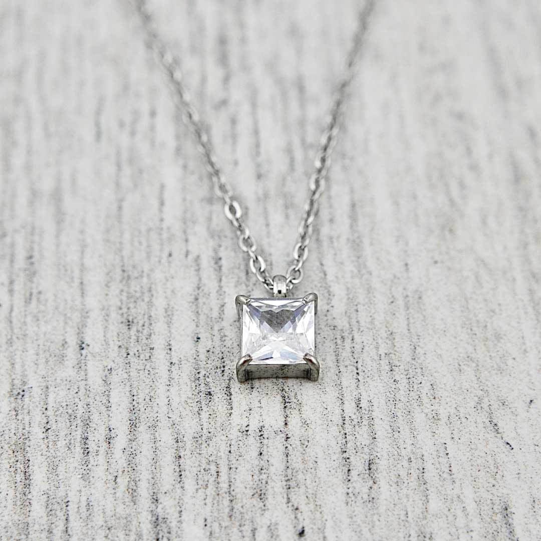 Mathieu Blanchard Pendants Argent Collier Princesse en acier