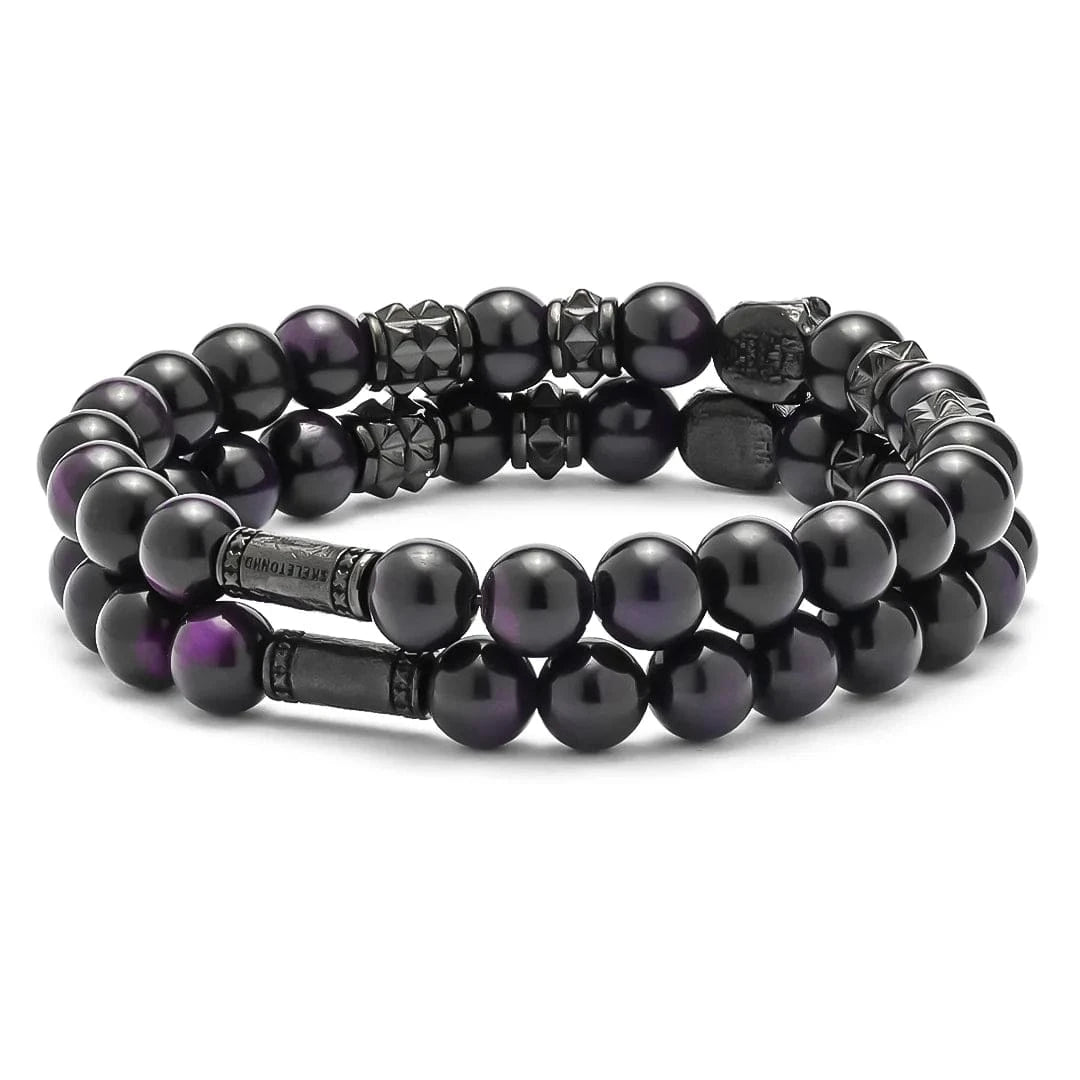 SkeletonHD Bracelets Duo de bracelets Dark Purple