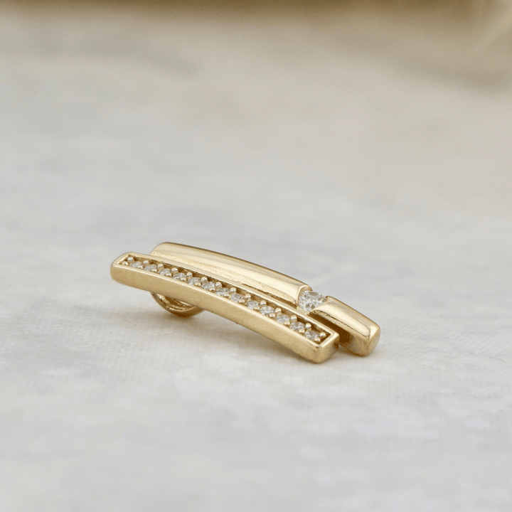 - Breloques et pendentifs Pendentif Barre en or 10K