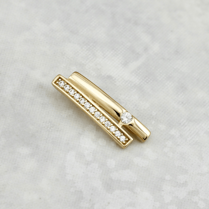 - Breloques et pendentifs Pendentif Barre en or 10K