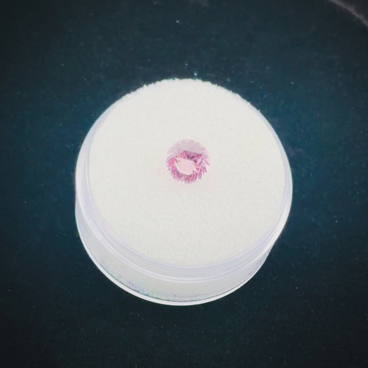 6 mm Round Natural Pink Spinel