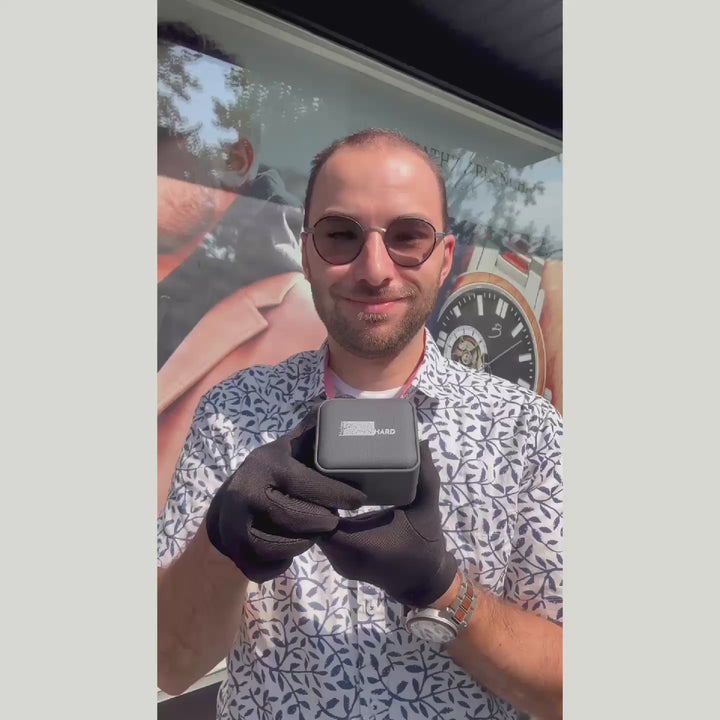 Bague solitaire Pavé en or 14K - 18K ou platine et diamant 1 ct