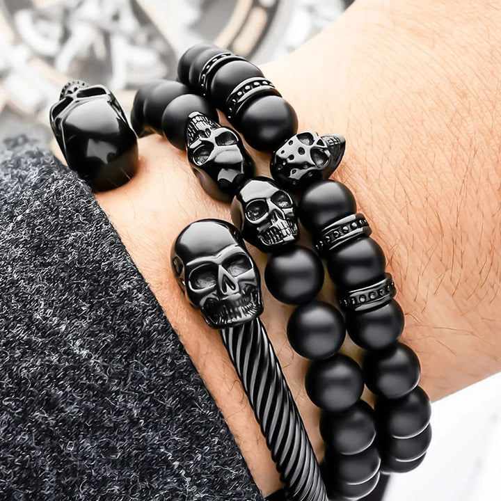 SkeletonHD Bracelets Trio de bracelets Storm
