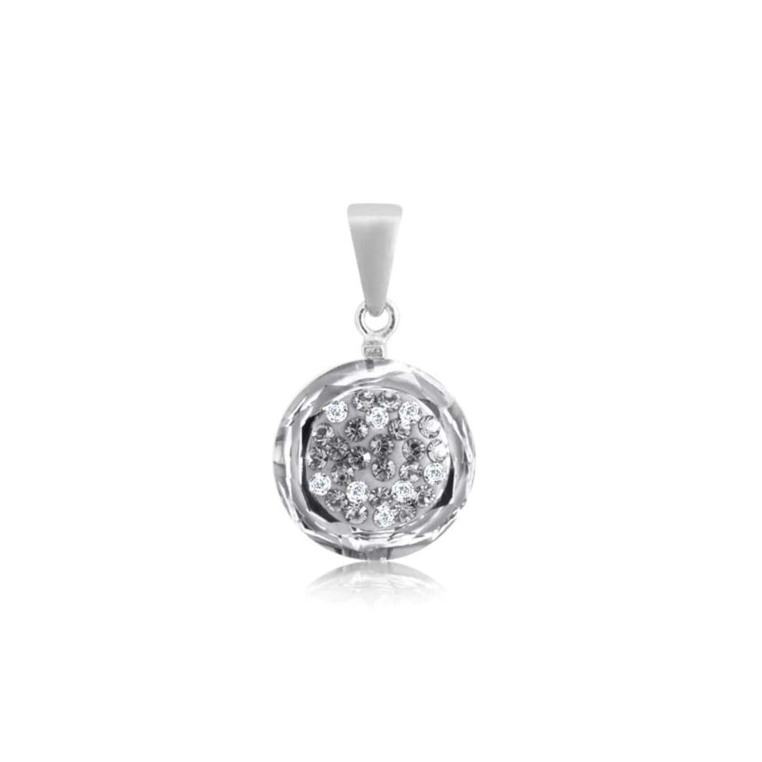 A.R.Z Crystals Swarovski Argent 925 Pendentif en argent .925 plaqué rhodium