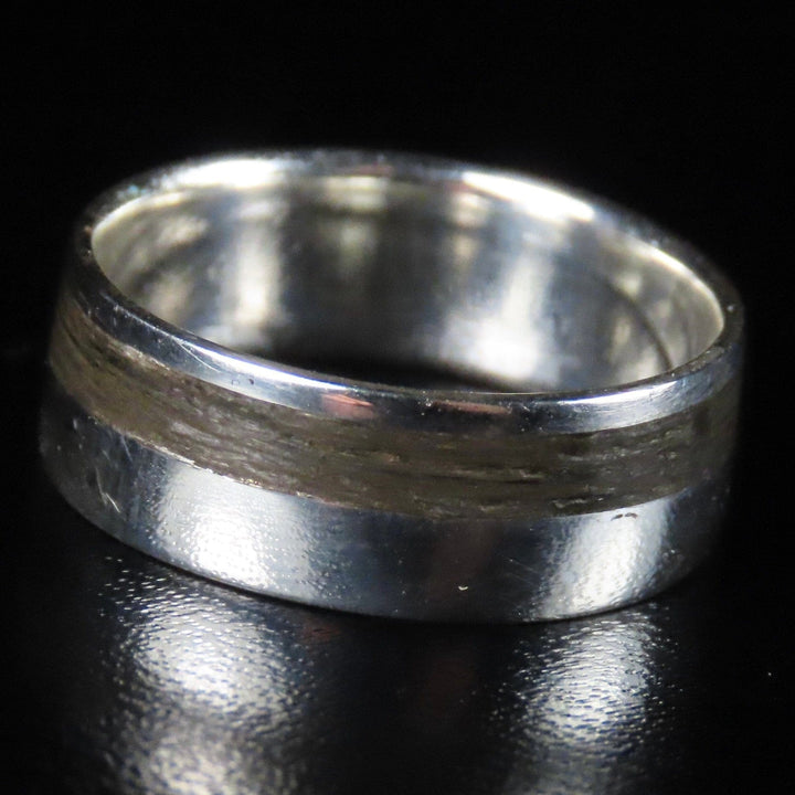 Atelier du bon bouleau Bagues Bague en bois et argent sterling ou or 14K - 18K personnalisée