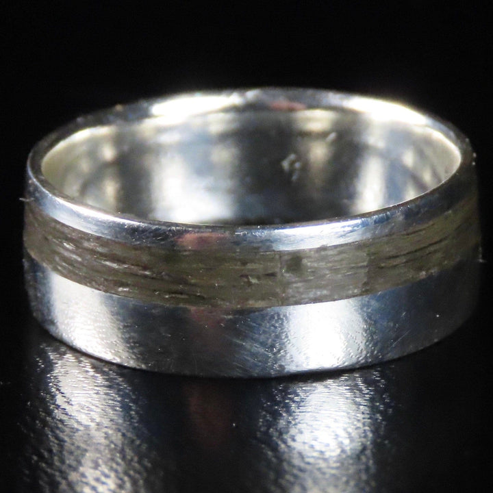 Atelier du bon bouleau Bagues Bague en bois et argent sterling ou or 14K - 18K personnalisée