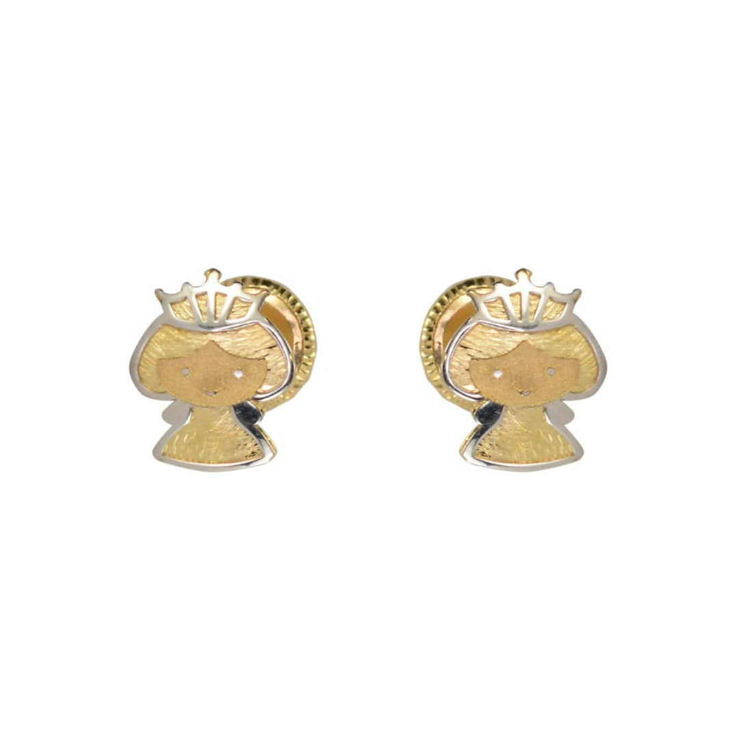 - Boucles d'oreilles Royales en or 10K