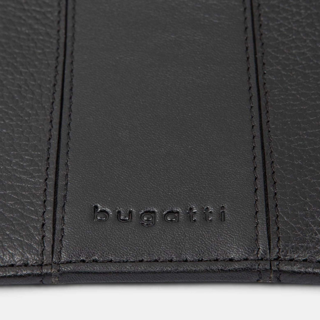 Bugatti Portefeuille avec protection RFID en cuir