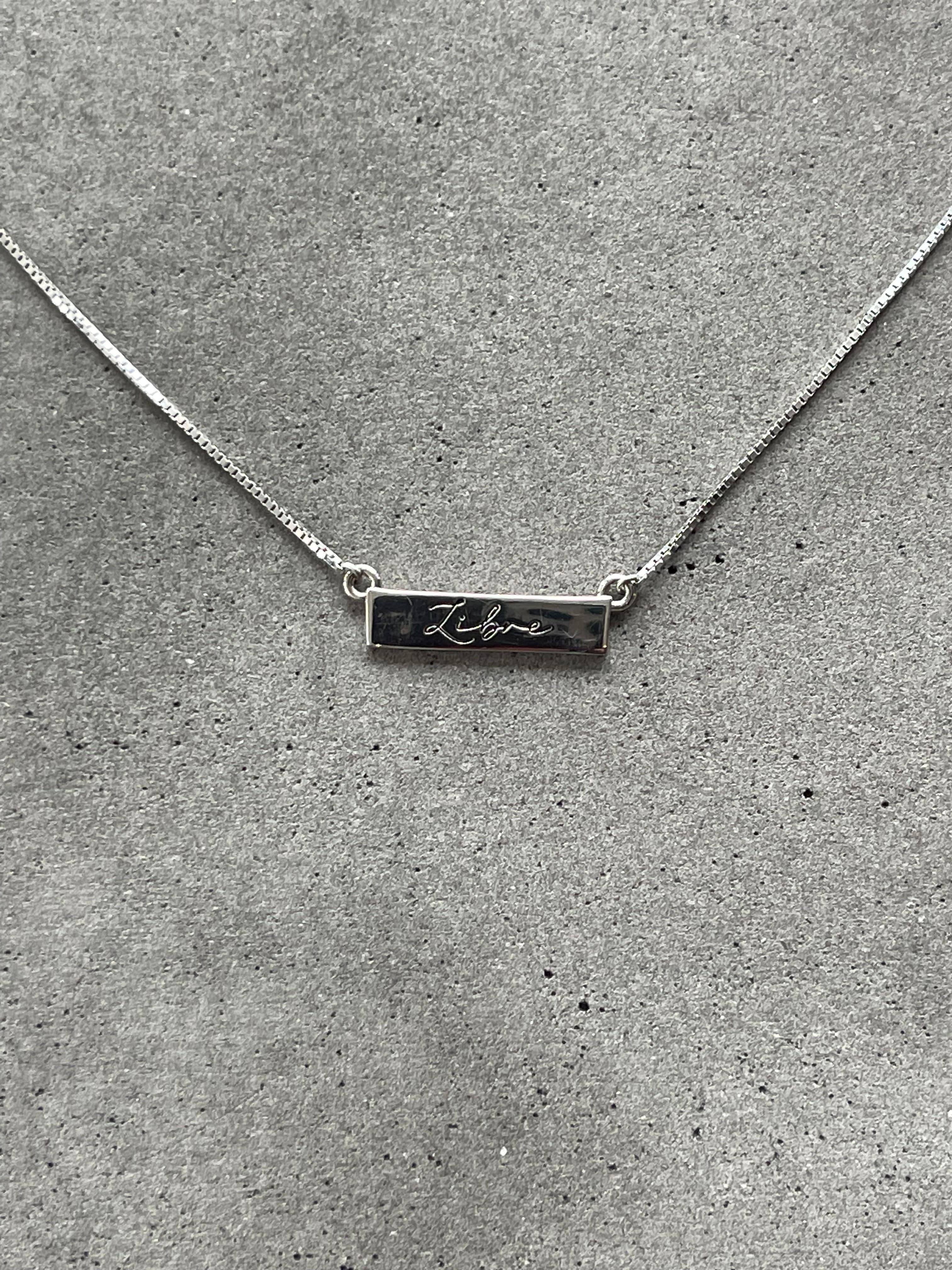 Libre Assumée Sterling Silver Necklace - Main Image