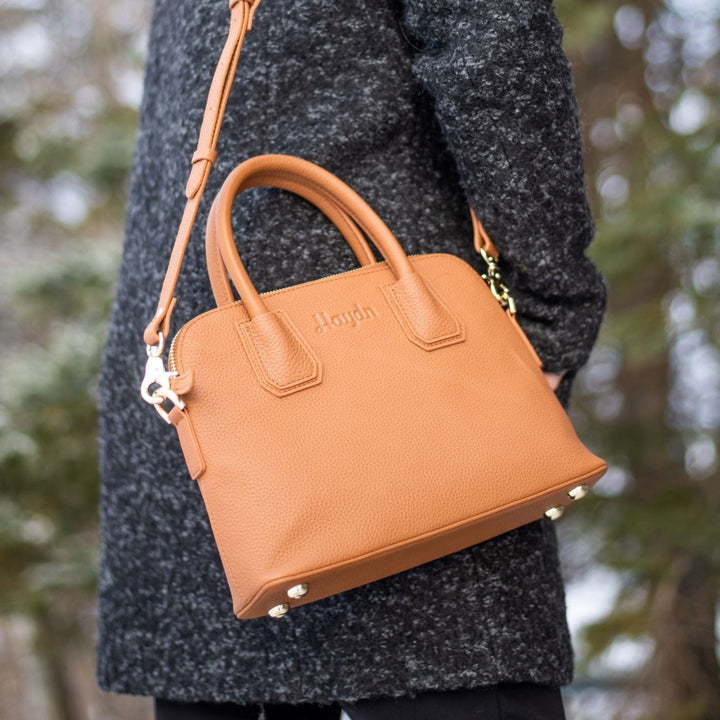 Haydn Sacs à main Cuir / Tan Sac à main Eva en cuir tan
