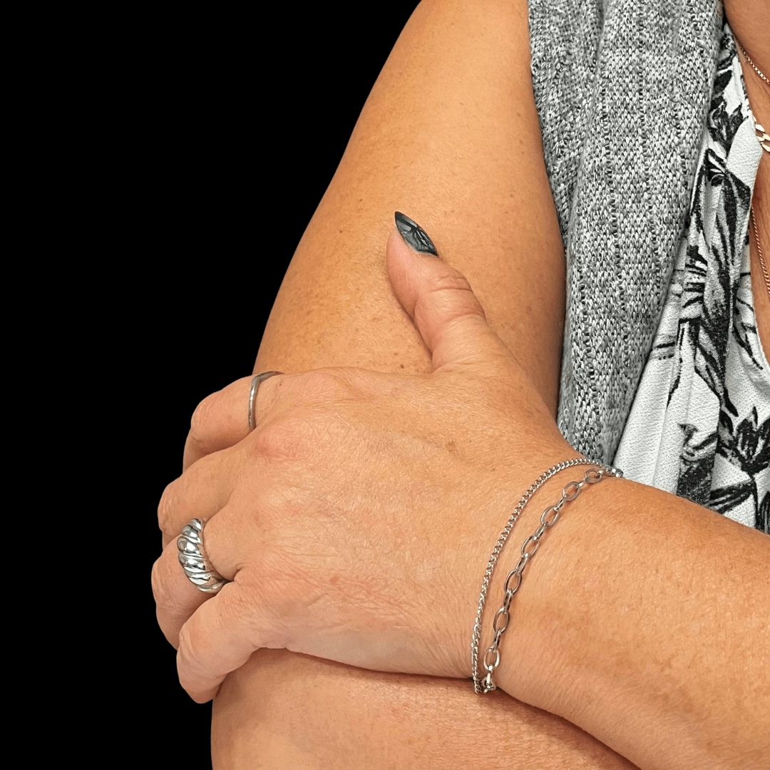 Mathieu Blanchard Bagues Bague croissant en acier