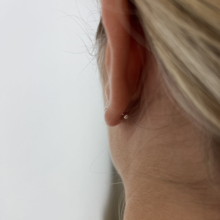 Mathieu Blanchard Boucles d'oreilles Argent Boucles d'oreilles Étoiles du Nord en argent sterling