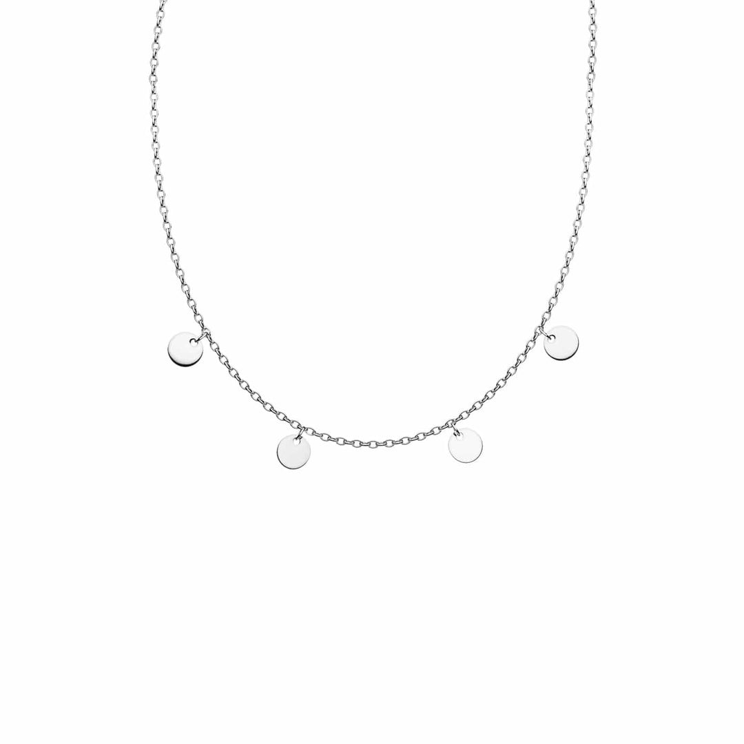 Mathieu Blanchard Colliers Argent Collier Ronds en acier