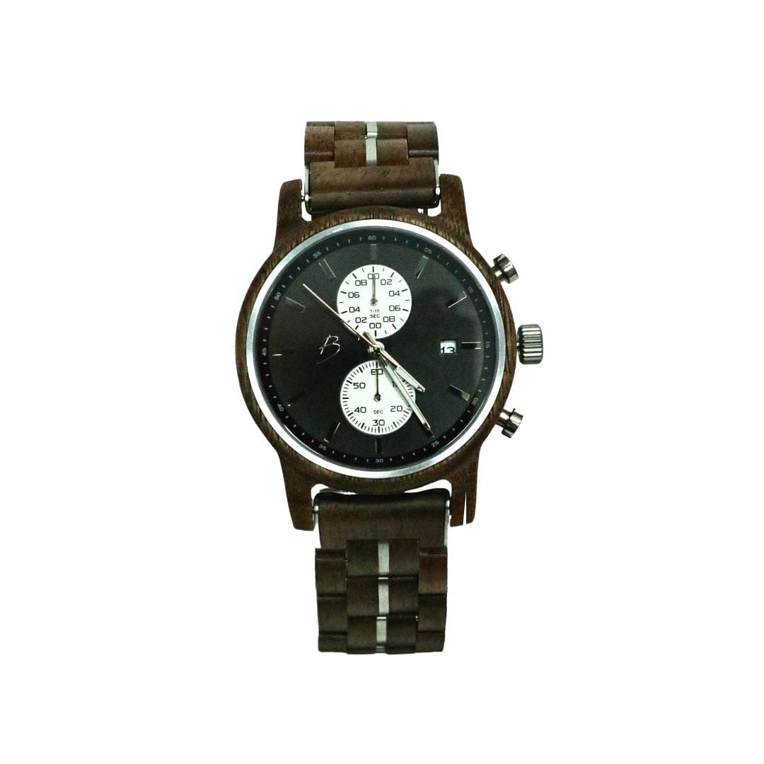 Mathieu Blanchard Montres Noyer Montre Arnold en bois de noyer